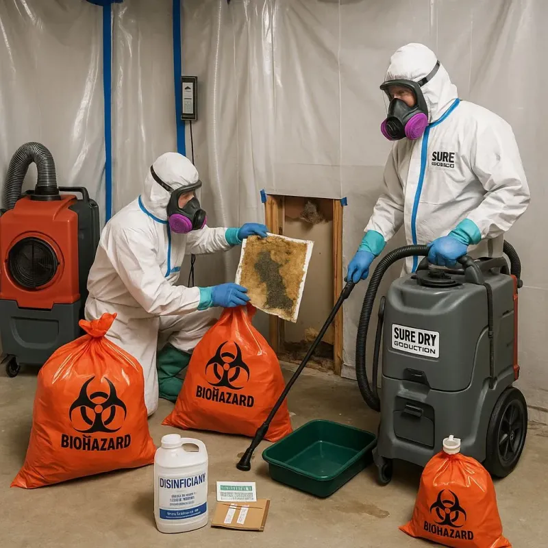 Contaminated Water Handling Protocols process in Garretson, SD